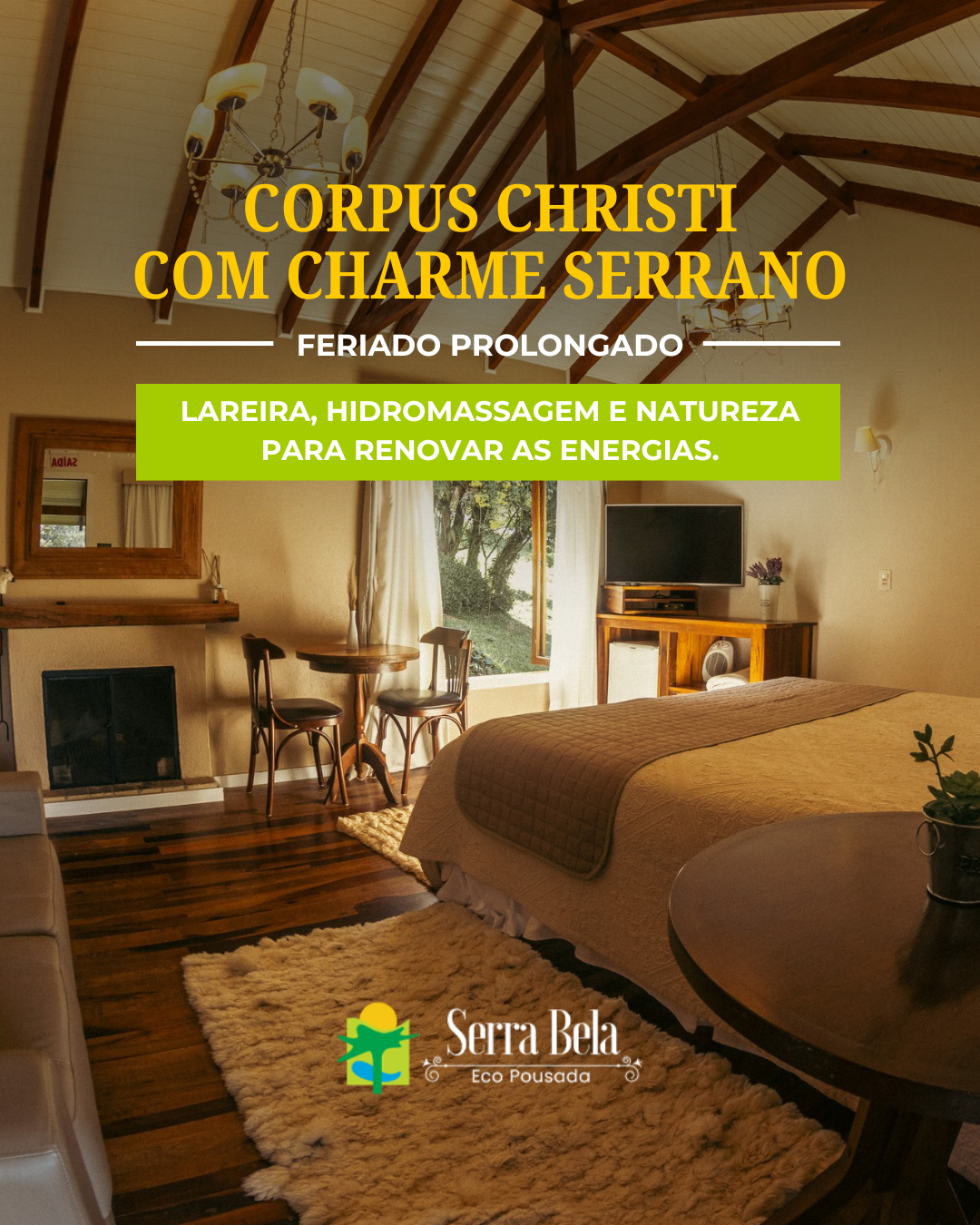 Corpus Christi com Charme Serrano