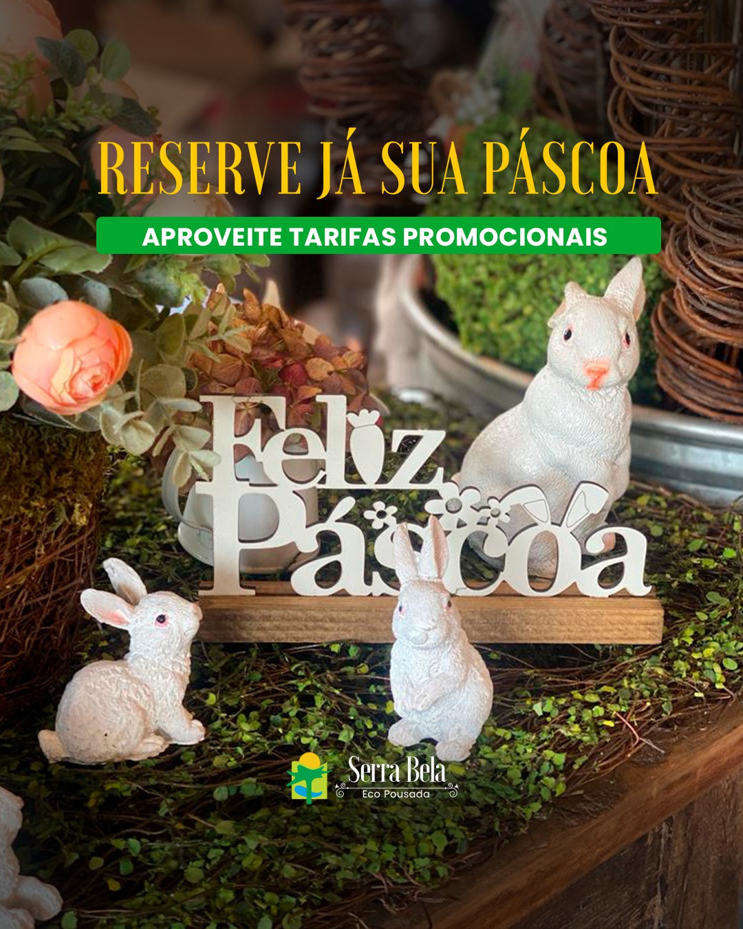 Páscoa 2026 em Urubici na Serra Bela Eco Pousada